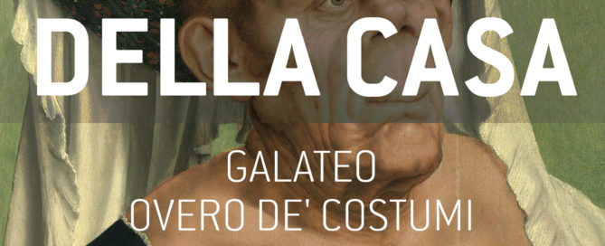 Copertina ebook - Galateo - Giovanni de la Casa