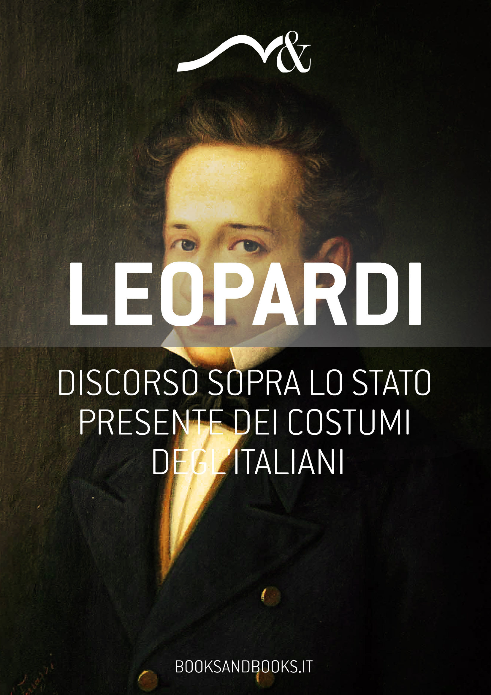 Copertina ebook - Discorso sopra lo stato presente dei costumi degl’Italiani - Giacomo Leopardi